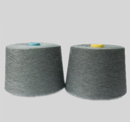 Linen grey yarn